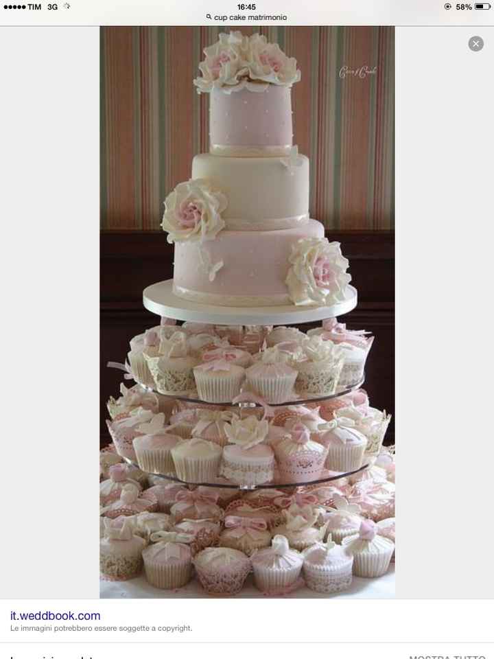 Cupcake nuziale cosa ne pensate? - 1
