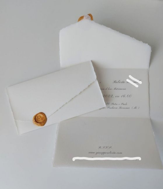 Costo inviti e partecipazioni - 1