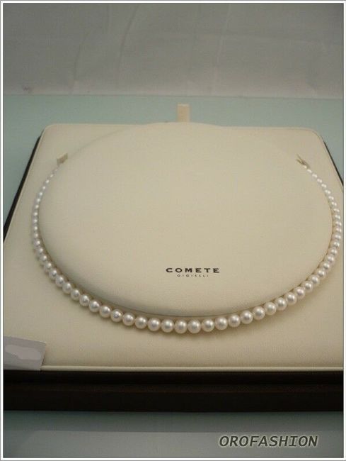 Orecchini e collana di perle regalo dalla suocera confermato😁 - 2