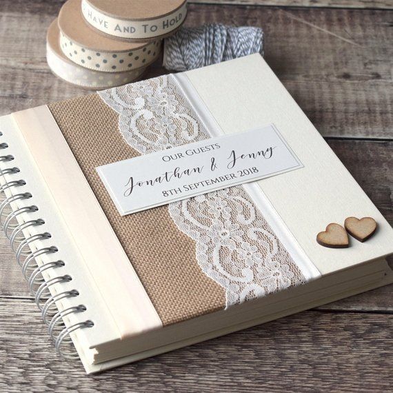 Guest book country chic - 1