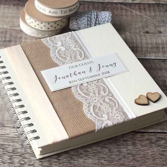 Guest book country chic - 1