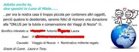 Cartoncino lista nozze /viaggio - 1