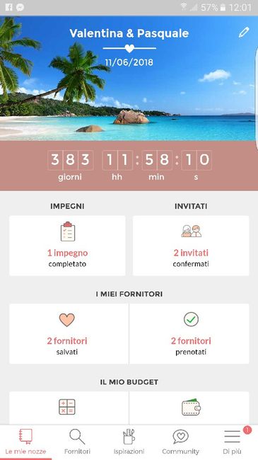 Condividete la data delle vostre nozze - 1