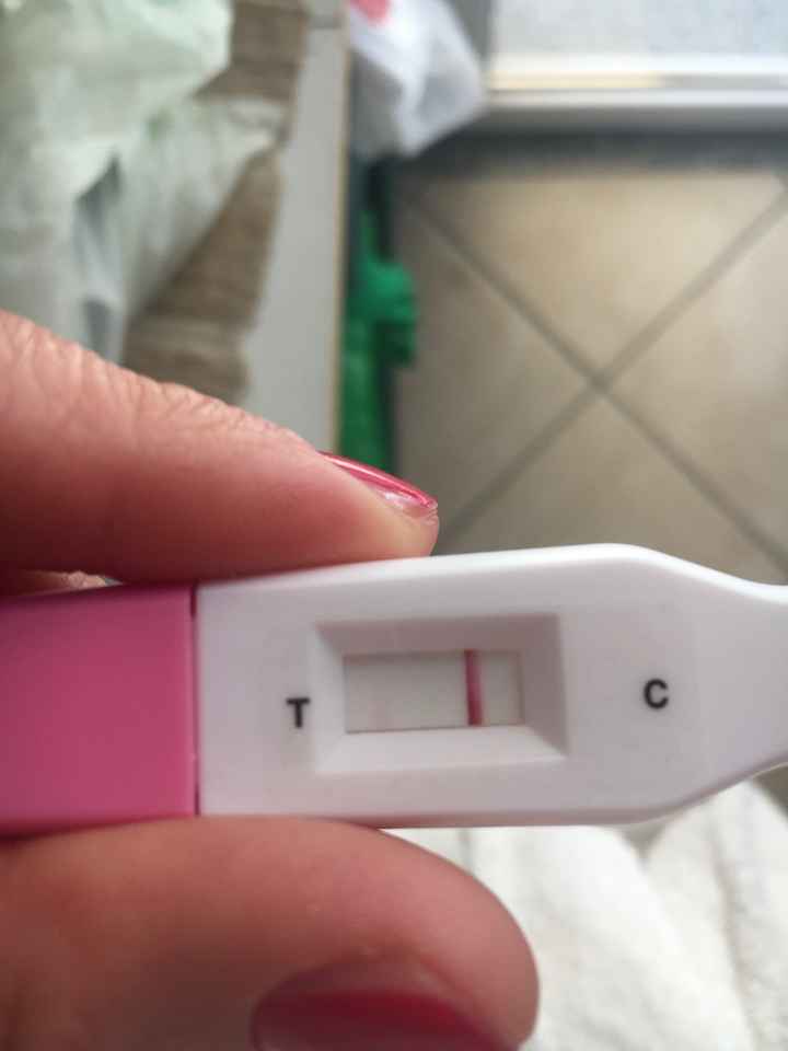 Risultato test gravidanza - 1