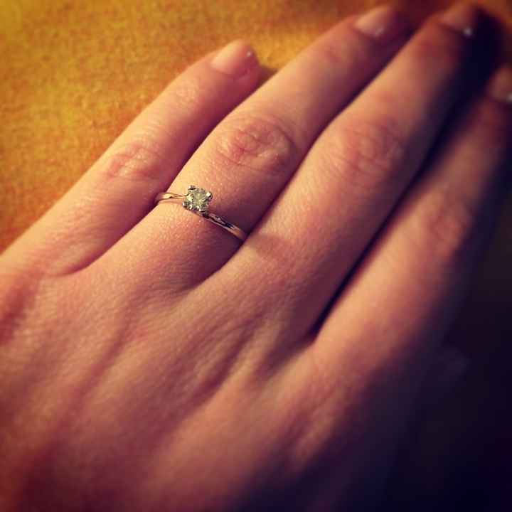 Curiosità: l'anello della proposta :-) - 1