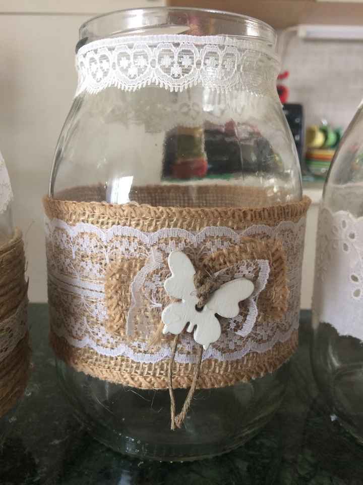 Barattoli shabby fai da te... - 1