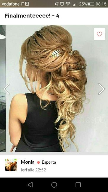 Aiuto capelli semiraccolti - 1