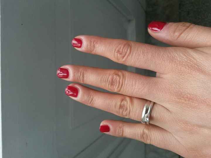 Foto unghie con gel per sposa - 1