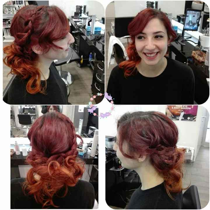  Prima prova acconciatura❤ - 1