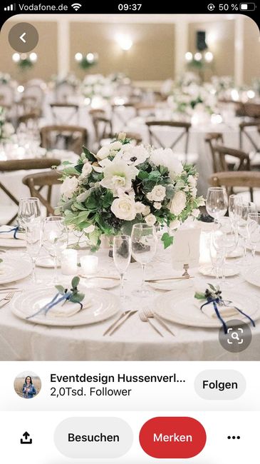 Centro tavola e segna posto - 3