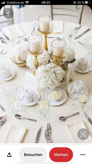 Centro tavola e segna posto - 4