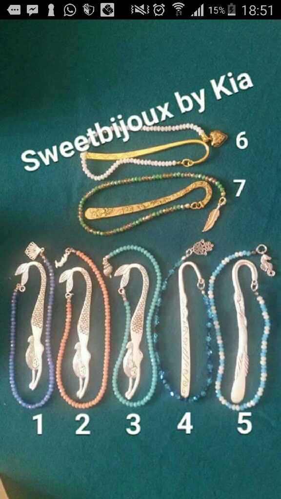 Segnalibri come segnaposti - 2