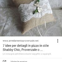 Idee per il "portafedi" - 1