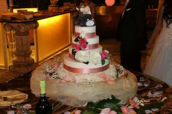 Rose fai da te per wedding cake - 1