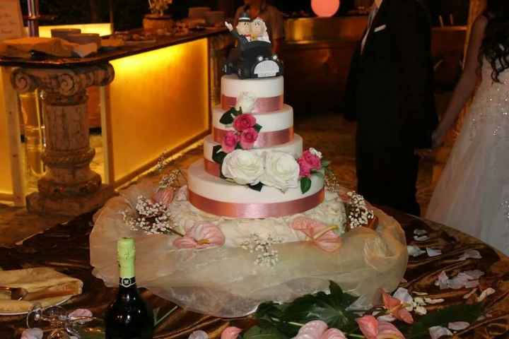 Rose fai da te per wedding cake - 1