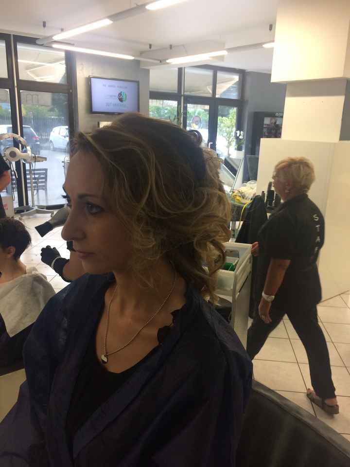 Ultima prova acconciatura sposa 👰🏼 - 2