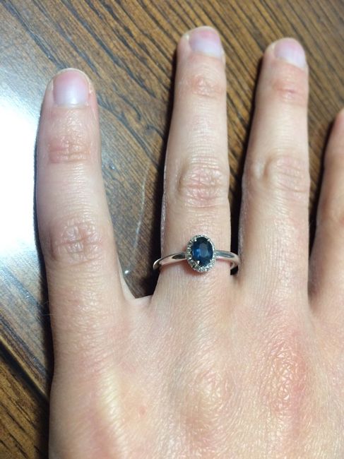 Vi piace il mio anello di fidanzamento? 😍😍 - 1