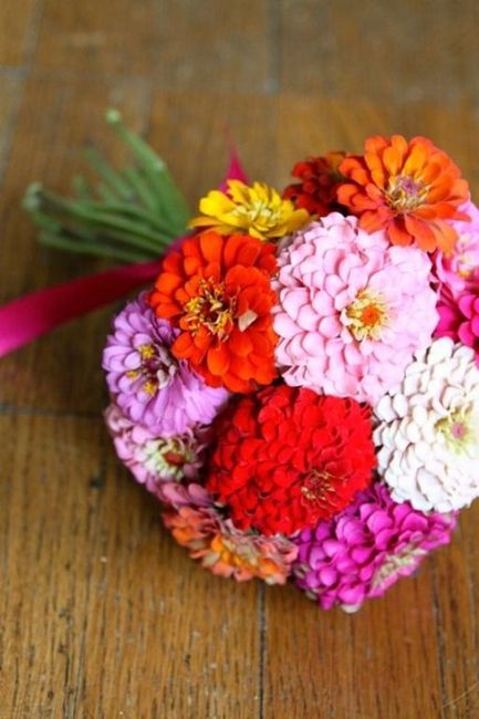 Bouquet di Zinnie