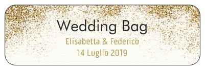 ETICHETTE WEDDING BAG
