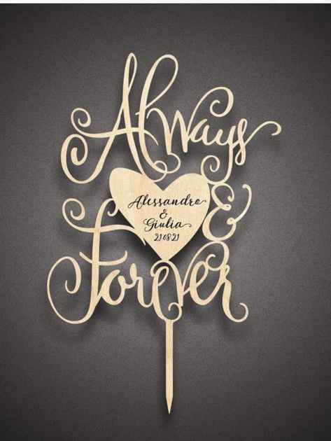 Vota il tuo cake topper👯‍♀️ - 1