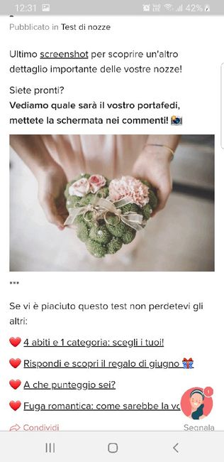 Fai lo screenshot e scopri il tuo portafedi 32