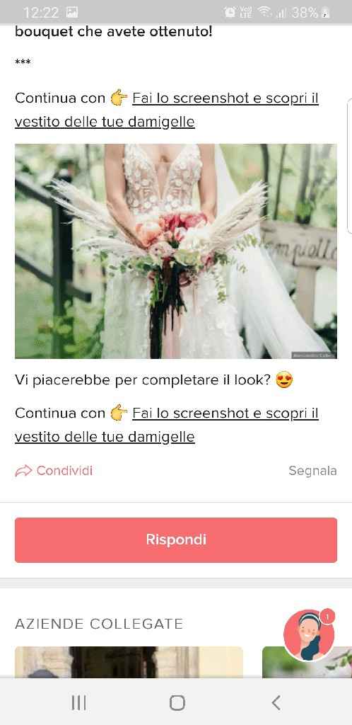 Fai lo screenshot e scopri il tuo bouquet - 1