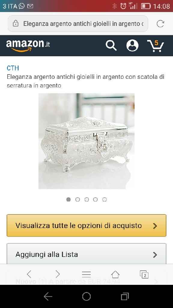 Portafedi trasparente - 1