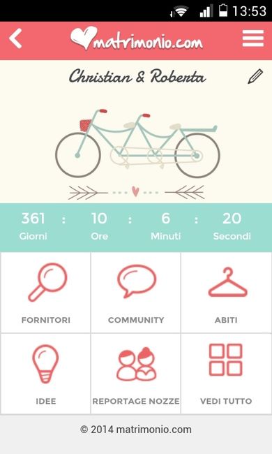 Quanto manca alle vostre nozze? - 1