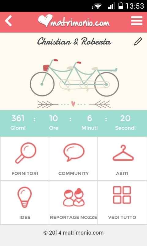 Quanto manca alle vostre nozze? - 1