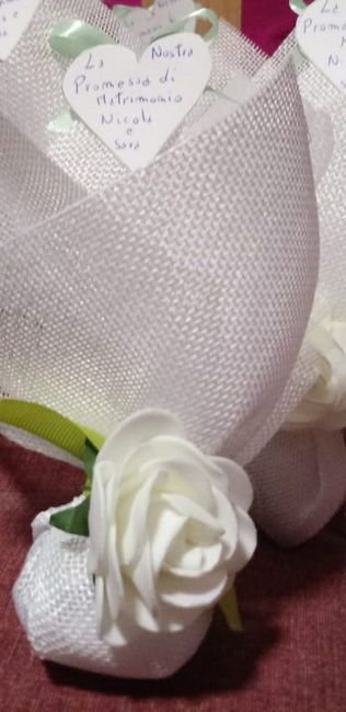 Consiglio oggettini da abbinare a confetti 1