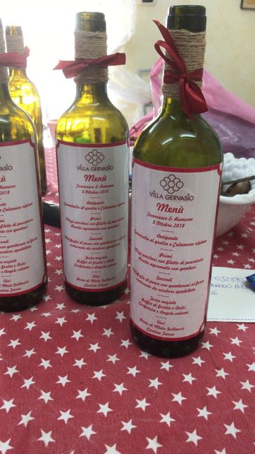 Tableau mariage tema vino - 1