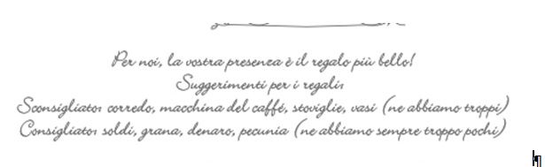 Come chiedere in modo elegante il regalo in busta 2