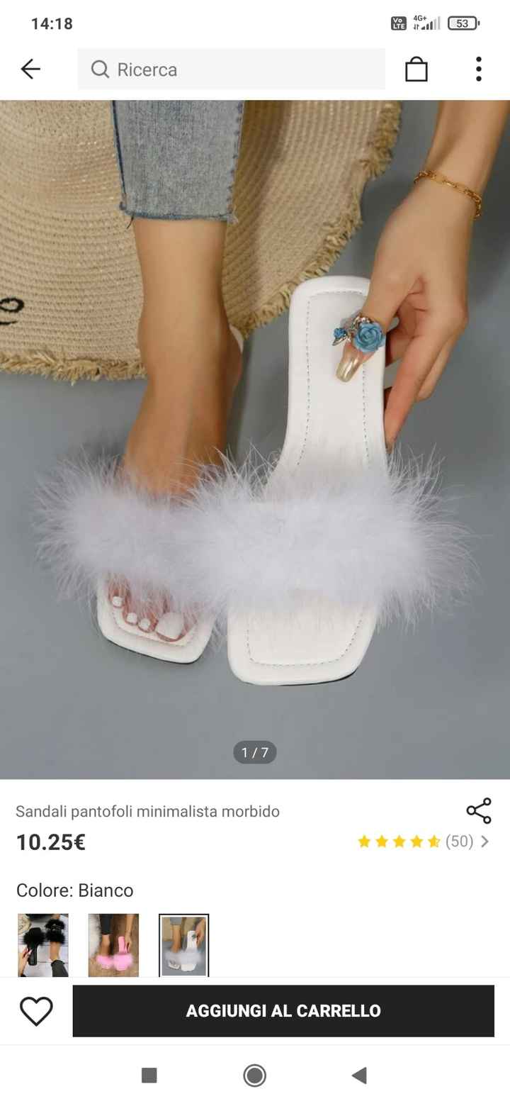 Pantofole sposa sale yamamay 2019