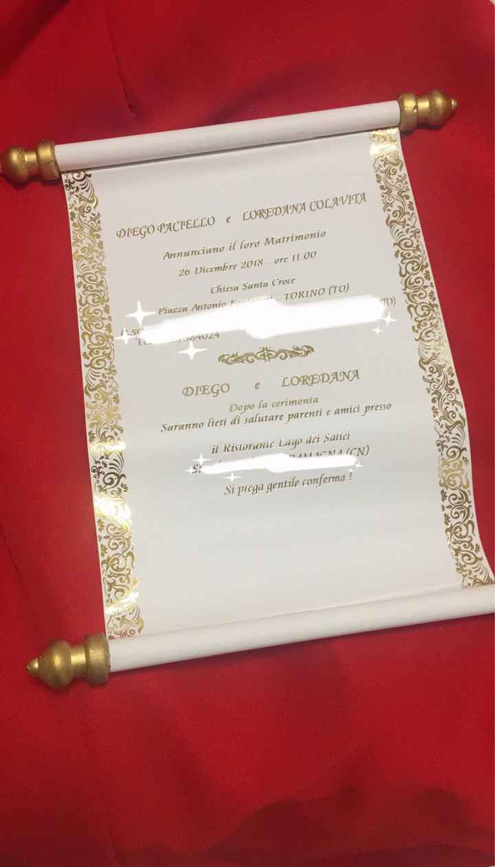 partecipazione in scatola - 1