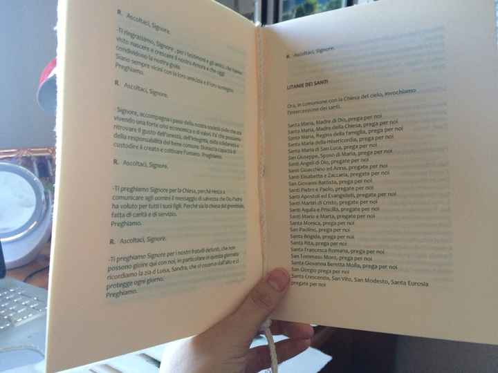 Libretti messa - 1