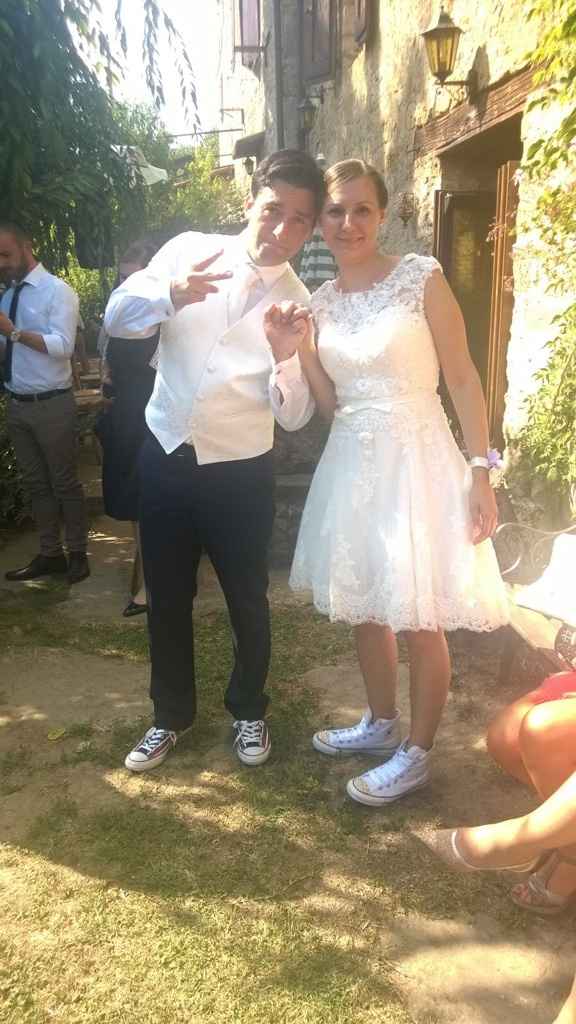 Scarpe da tennis da sposa - 1