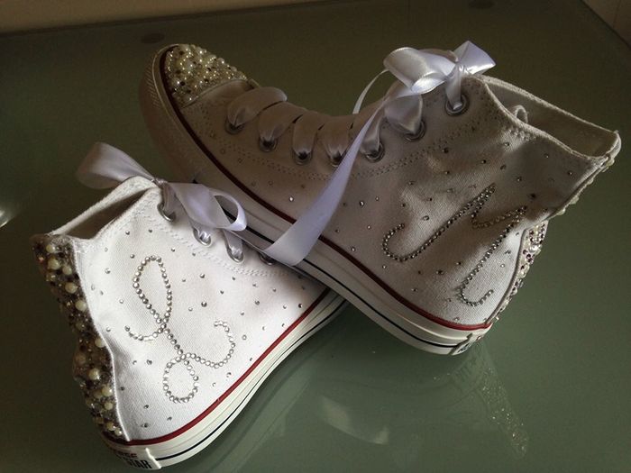 Scarpe da tennis da sposa - 2