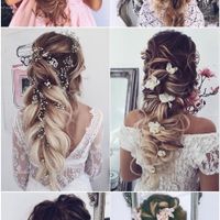 Acconciatura con fiori - 1