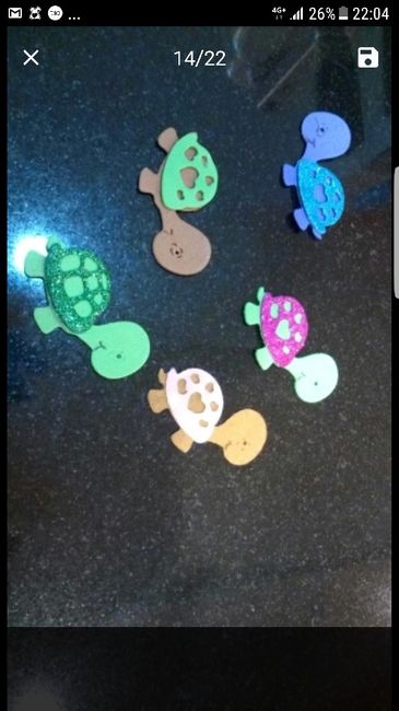 Fiocco nascita e sacchettini 1