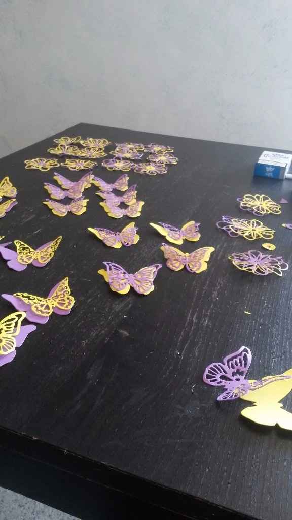 farfalle e margherite