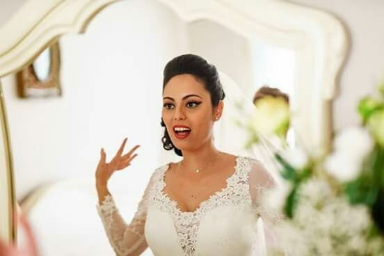 Orecchini e collana punto luce - 1