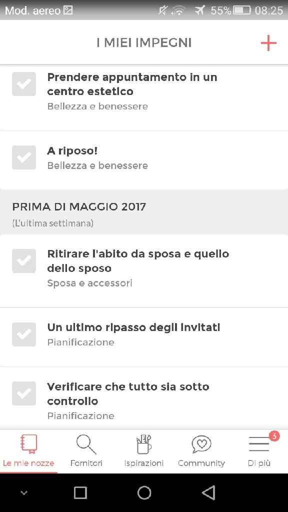 Errata suddivisione temporale degli impegni - 2