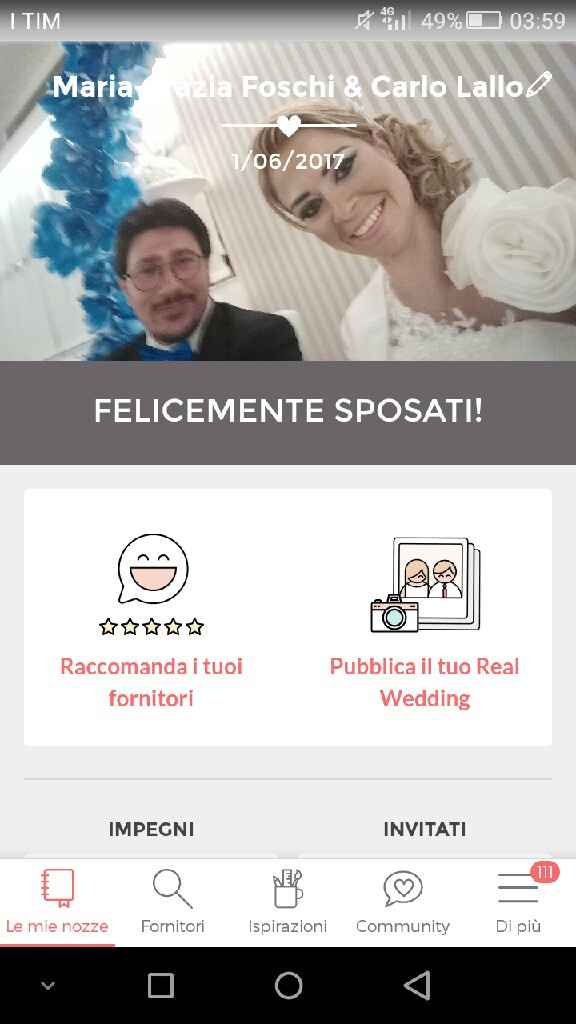 Real wedding: domande in proposito. - 1