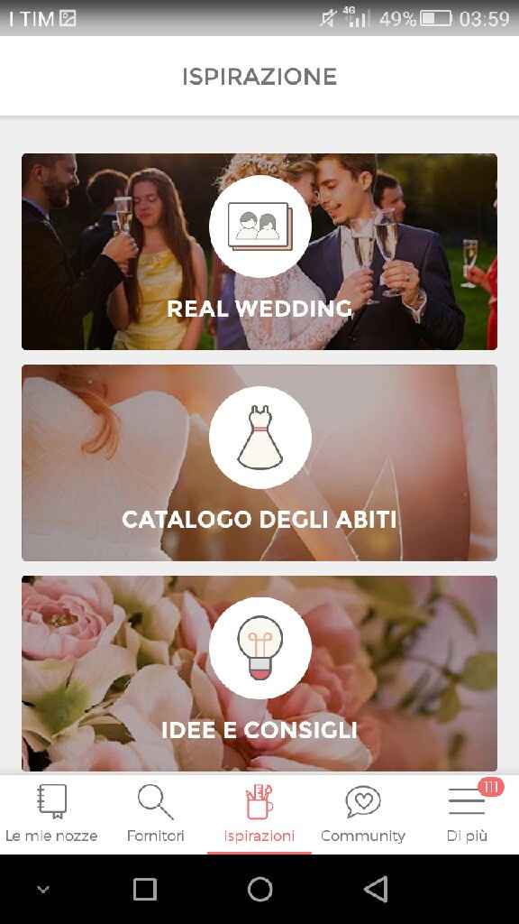 Real wedding: domande in proposito. - 2