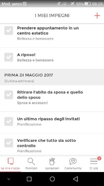 Errata suddivisione temporale degli impegni - 2