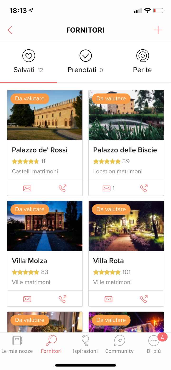 Condividi lo screenshot dei tuoi fornitori - 1