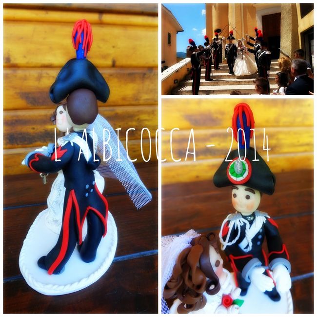 cake topper carabinieri