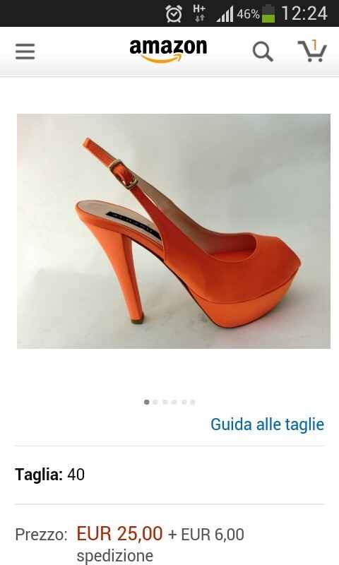 Scarpe arancioni - 1