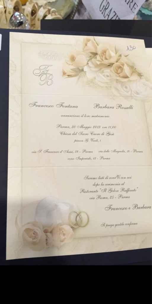 Partecipazioni arrivate!!! - 1