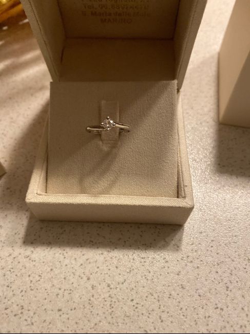 Che tipo di anello hai ricevuto alla proposta? 3